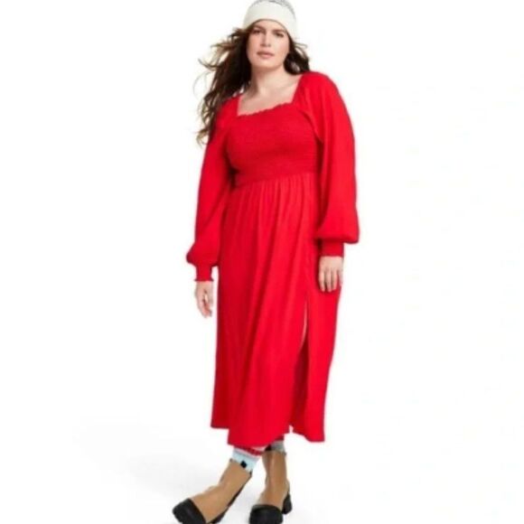 NWT LA LIGNE boho style Dress - Size 1X - Picture 1 of 7